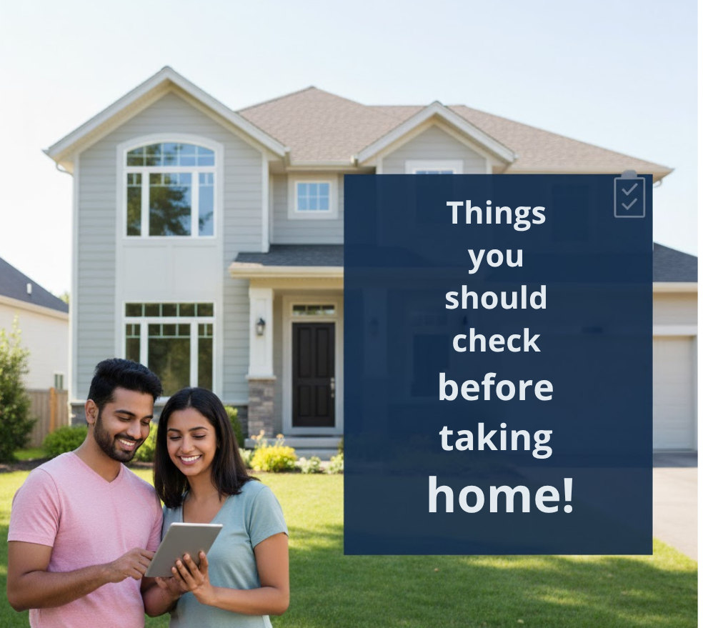 Things you should check Before You Take a Home Loan